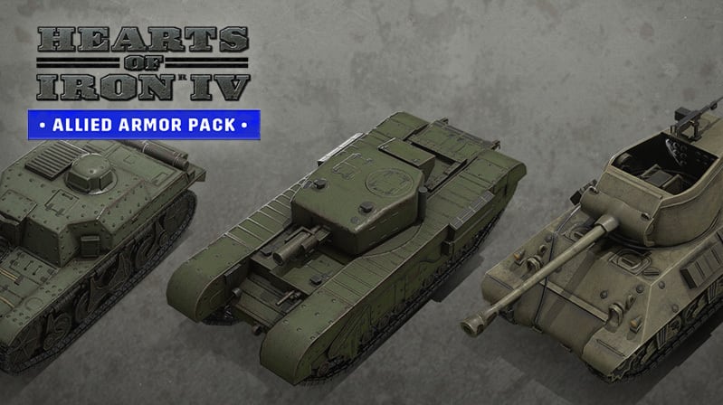 Hearts Of Iron Iv Allied Armor Pack Pc C Mpralo En Nuuvem