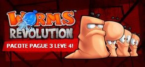 Worms Revolution - Pacote Pague 3 Leve 4!