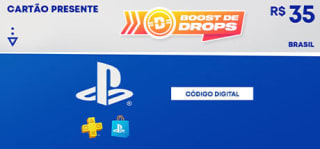R$35 PlayStation Store - Cartão Presente Digital