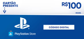 R$100 PlayStation Store - Digital Gift Card