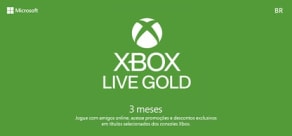 Xbox Live 3 Meses - Gift Card Digital