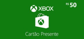 Xbox - Cartão Presente Digital 50 Reais