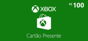 Xbox - Cartão Presente Digital 100 Reais