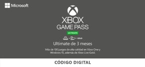 Xbox - Ultimate Game Pass - Digital Gift Card 3 Months