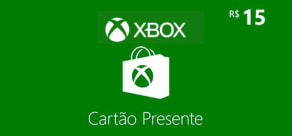 Xbox - Cartão Presente Digital 15 Reais