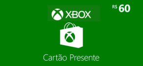 Xbox - Cartão Presente Digital 60 Reais