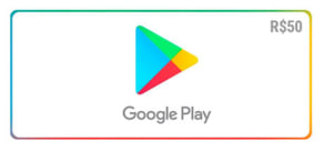 Código R$50 do Google Play