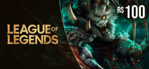 LoL Riot Points - Digital Gift Card 100 Reais