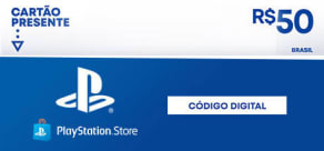 R$50 PlayStation Store - Digital Gift Card
