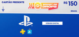 R$150 PlayStation Store - Cartão Presente Digital