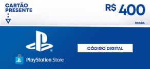R$400 PlayStation Store - Tarjeta Regalo Digital
