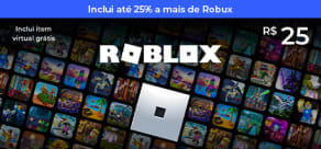 Digital Gift Card Roblox R$25