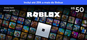 Gift Card Digital Roblox R$50