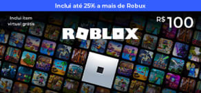 Digital Gift Card Roblox R$100