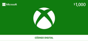 Xbox - Cartão Presente Digital 1000 MXN