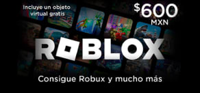 Gift Card Digital Roblox $600 MXN