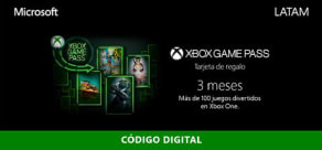 Xbox Game Pass para Consola - 3 Meses