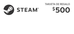 Steam Wallet Gift Card Digital $500 MXN