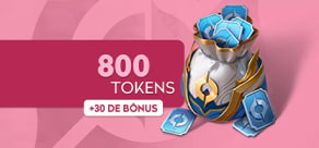 Honor of Kings - 800 Tokens + 30 de Bônus