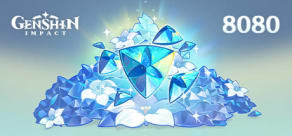 Genshin Impact - 8080 - 6480 + 1600 Genesis Crystals