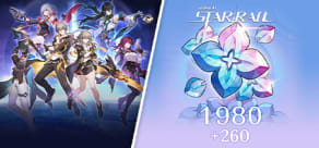 Honkai: Star Rail - 2240 Oneiric Shard (1980 + 260 Bônus)