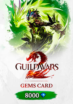 Guild Wars 2 - 8000 Gems