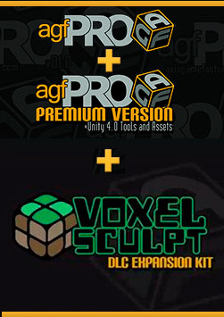 Axis Game Factory's AGFPRO + Voxel Sculpt + PREMIUM Bundle