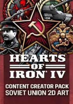 Hearts of Iron IV: Content Creator Pack - Soviet Union 2D Art