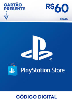 R$60 PlayStation Store - Cartão Presente Digital