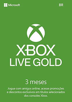 Comprar Gift Card Digital Xbox Live Gold - Cartão Presente Assinatura: 1  Mês - Full Cards  Cartão Presente, Recarga e Assinaturas é aqui! Tudo em  Códigos: Jogos Digitais Xbox, Game Pass