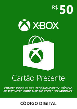Xbox - Digital Gift Card 50 Reais