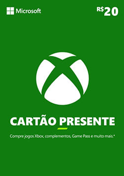 Xbox - Digital Gift Card 20 Reais