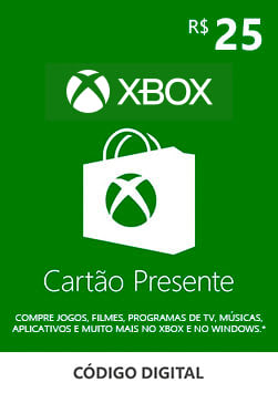 Xbox - Digital Gift Card 25 Reais