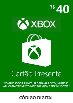 Xbox - Digital Gift Card 40 Reais