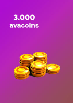 3.000 Avacoins - Avakin Life