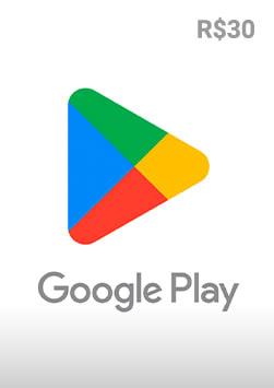 Google Play R$30 - Gift Card Digital