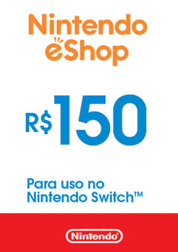 Cartao Eshop 100 Reais Nintendo Switch