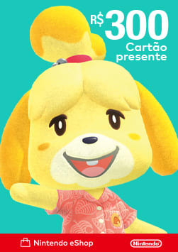 Nintendo - Gift Card Digital 300 Reais