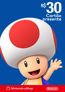 Nintendo - Gift Card Digital 30 Reais