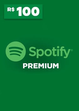 Spotify - Gift Card Digital 100 Reais