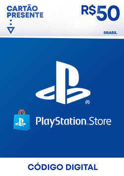 R$50 PlayStation Store - Cartão Presente Digital