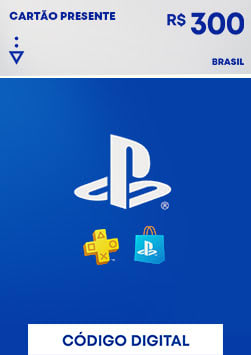 R$300 PlayStation Store - Cartão Presente Digital