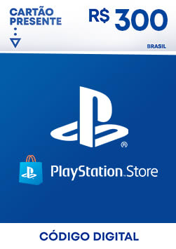 R$300 PlayStation Store - Cartão Presente Digital