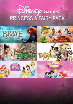 DISNEY GAMES PRINCESS & FAIRY PACK