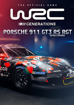 WRC Generations - Porsche 911 GT3 RS RGT Extra liveries