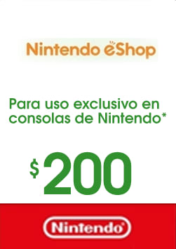 Nintendo - Gift Card Digital $200