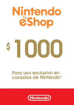 Nintendo - Gift Card Digital $1000