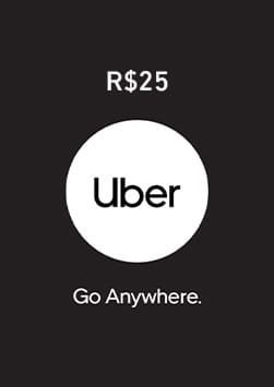 Uber - Gift Card Digital R$25