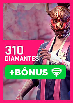 Free Fire - 5.600 Diamantes + 10% de Bônus