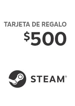 Steam Wallet Gift Card Digital $500 MXN